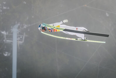 PŚ w Bad Mitterndorf: Lamparter najlepszy na treningu dwuboistów