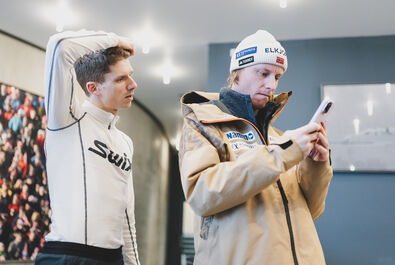 Problemy Norwegów w drodze do Planicy