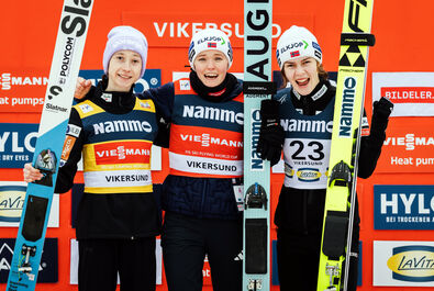 PŚ Pań w Vikersund: Kvandal ponownie zwycięska