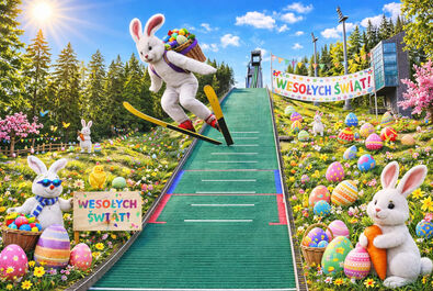 Wielkanocny oddech po sezonie – najlepsze życzenia od Skijumping.pl