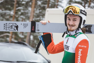 Zniszczony psychicznie walką o igrzyska. Trudna zima Remo Imhofa