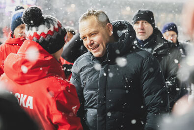 Prezydent RP spotkał się ze skoczkami. Mieszkanie dla Tomasiaka