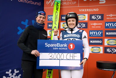 PŚ Pań w Vikersund: Westman wygrywa kwalifikacje, konkurs bez Twardosz