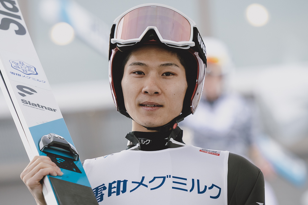 Yukiya Sato górą w Myoko