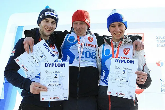 Podium kategorii Senior