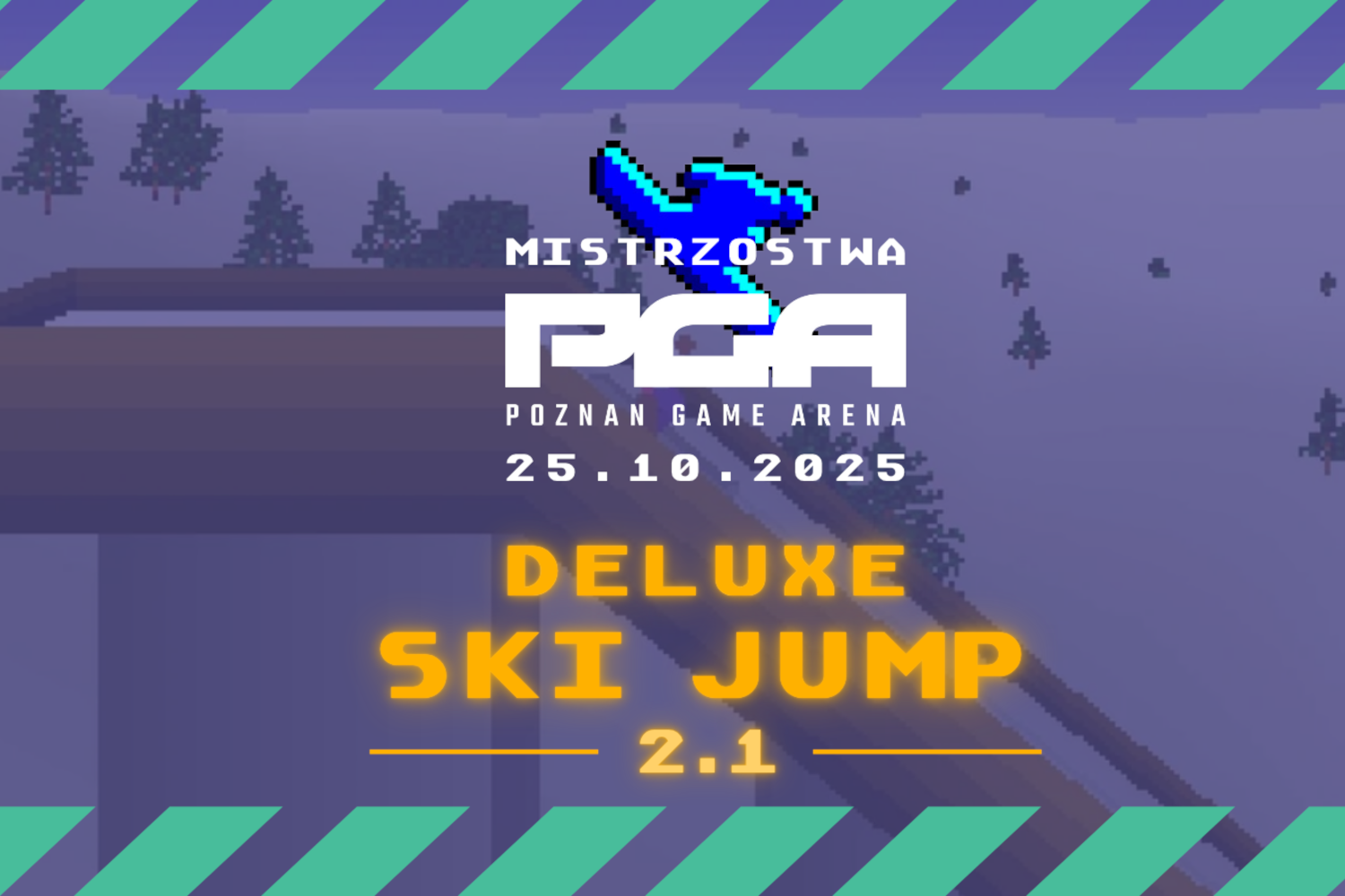 Zagraj w kultowe Deluxe Ski Jump 2.1. na Poznań Game Arena 2025