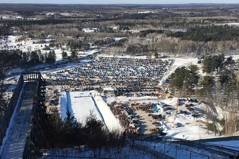 Skocznia w Iron Mountain