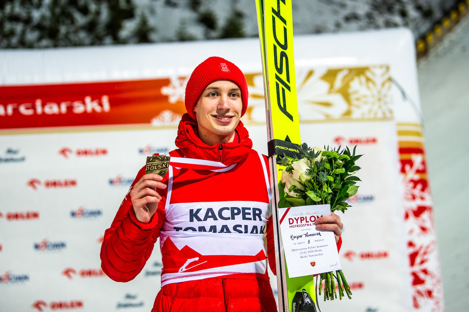 Tomasiak ze złotem MP w Wiśle. „Krajowe zawody są bardziej na luzie”