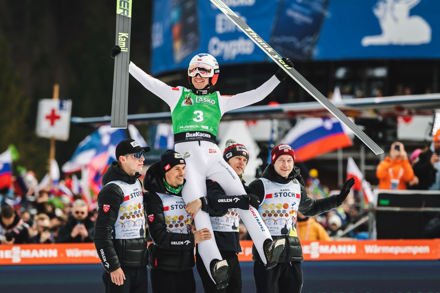 Kamil Stoch z reprezentacją Polski