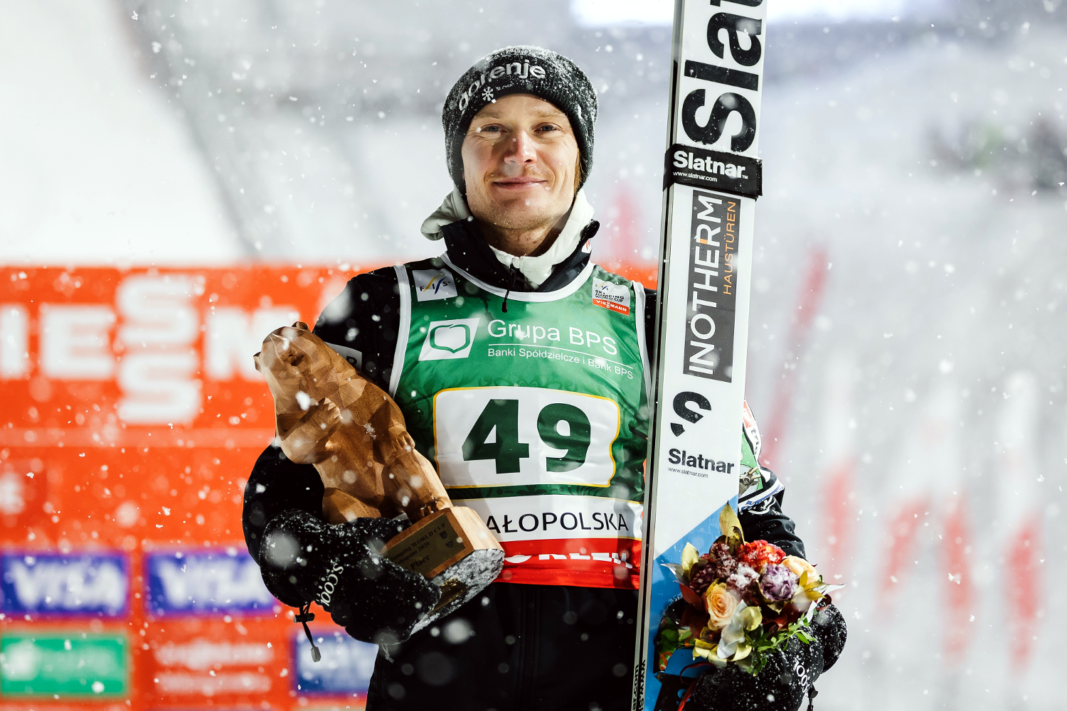 „To król Zakopanego”. Lanisek zadedykował zwycięstwo Kamilowi Stochowi