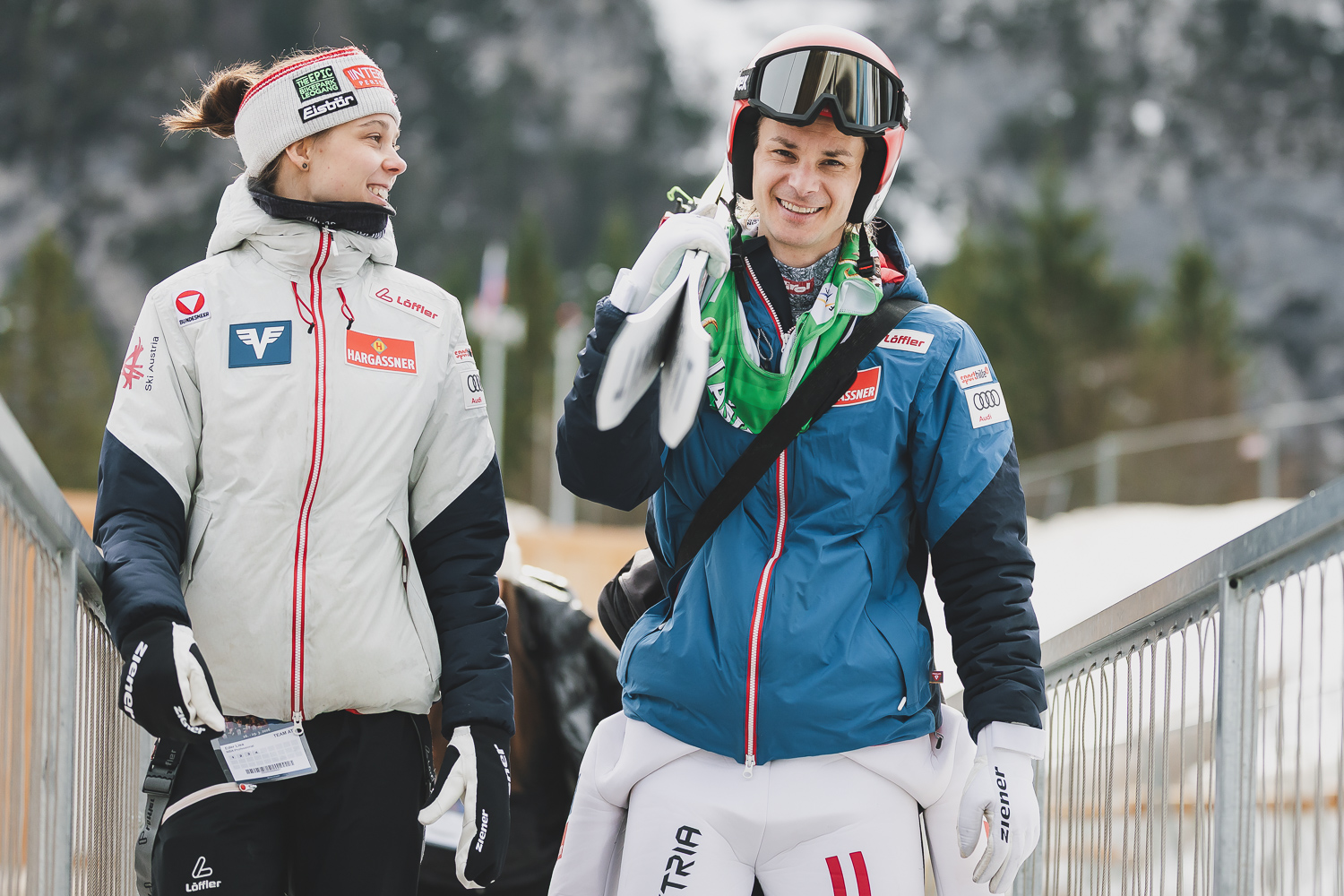 Lisa Eder i Manuel Fettner