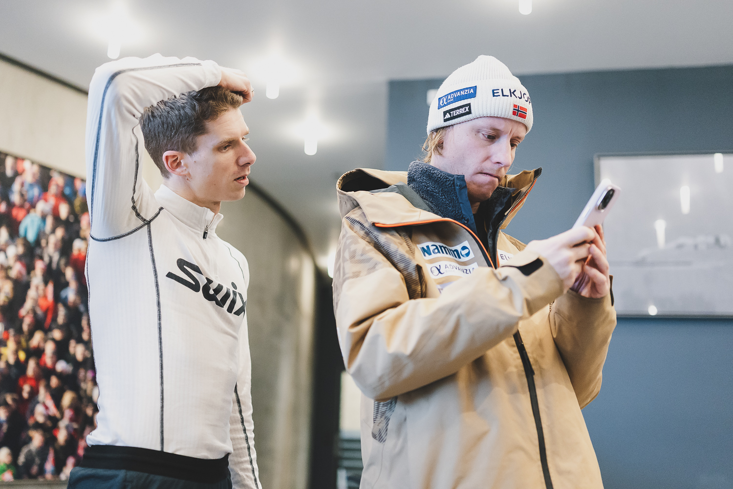 Problemy Norwegów w drodze do Planicy