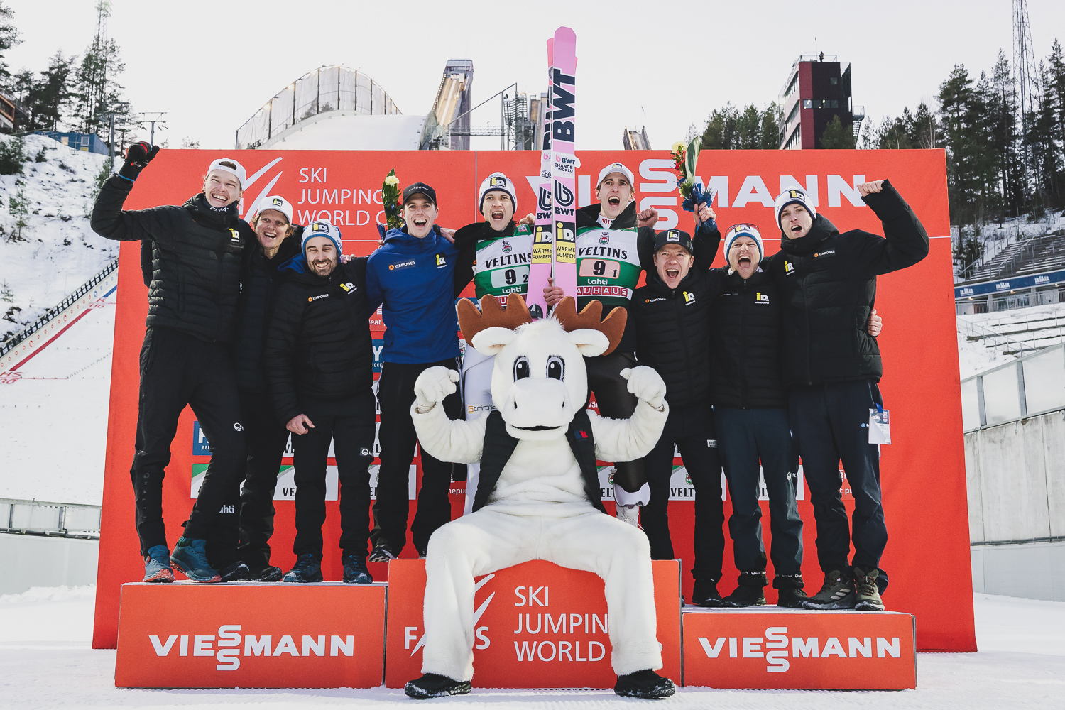 Finowie na podium konkursu duetów w Lahti