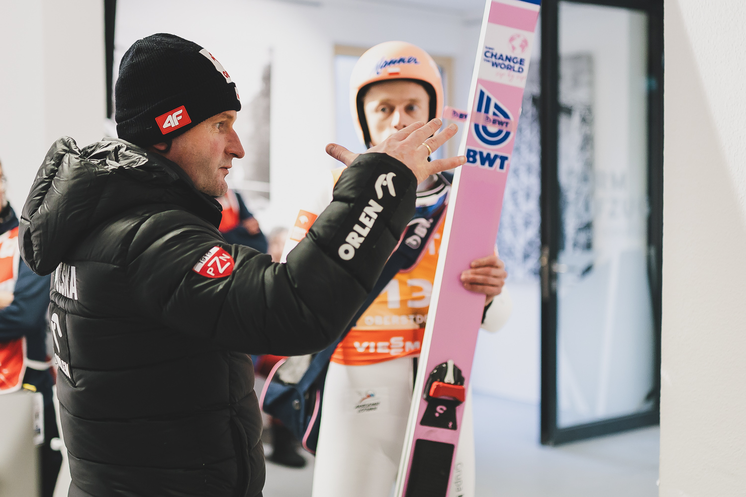 Maciej Maciusiak i Dawid Kubacki