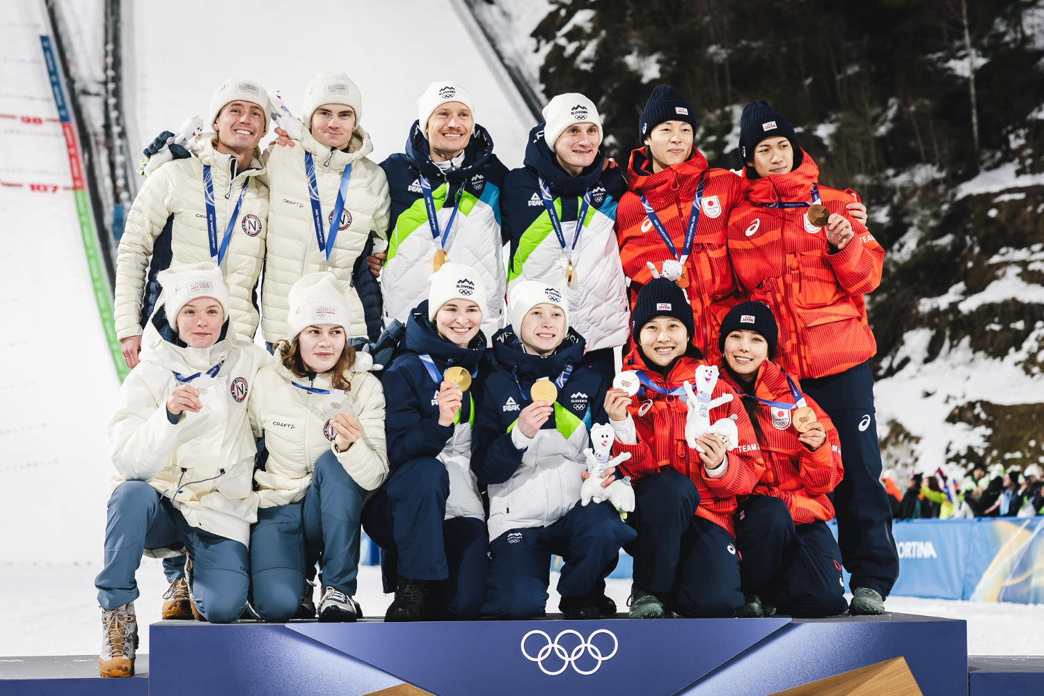 10.02.2026 - Podium ZIO w Mediolanie-Cortinie