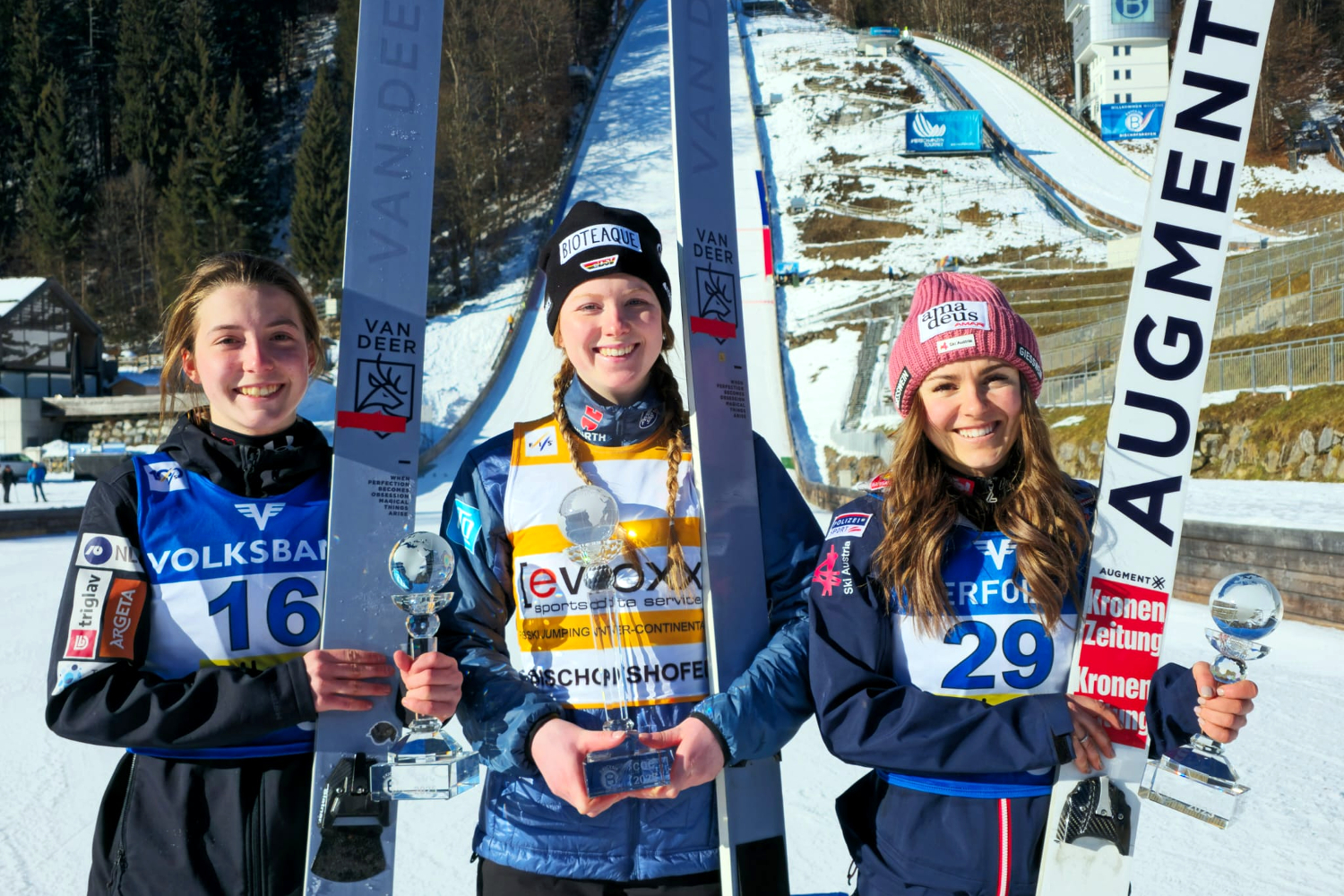 18.01.2025 - Podium PI Pań w Bischofshofen