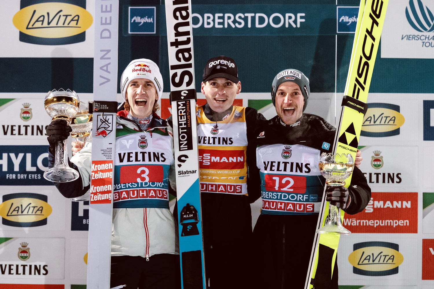 29.12.2025 - Podium TCS w Oberstdorfie