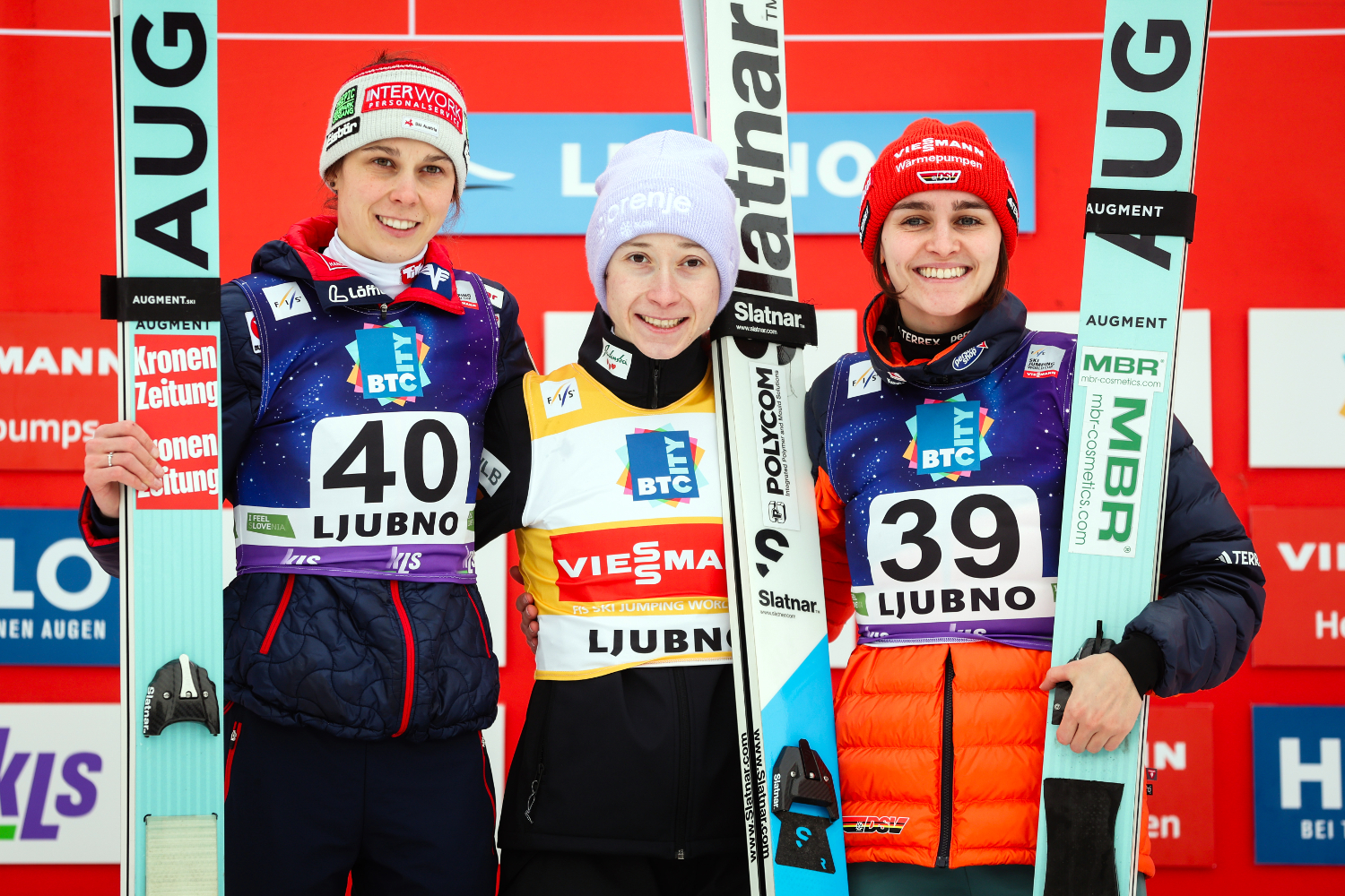 10.01.2026 - Podium PŚ Pań w Ljubnie
