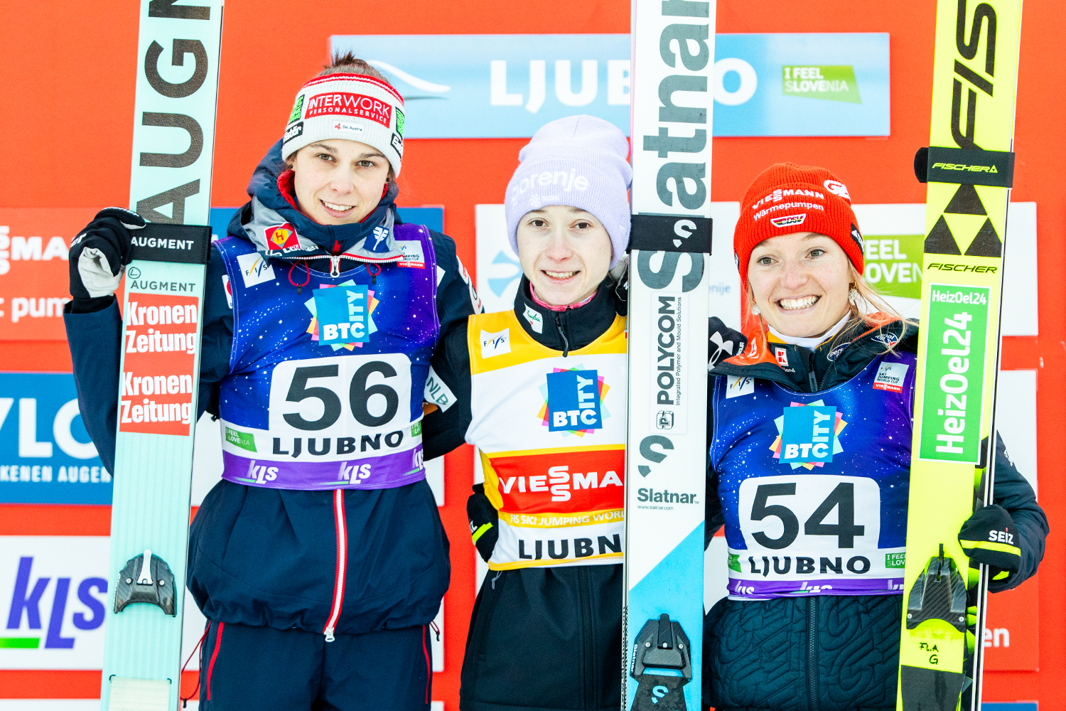 11.01.2026 - Podium PŚ Pań w Ljubnie