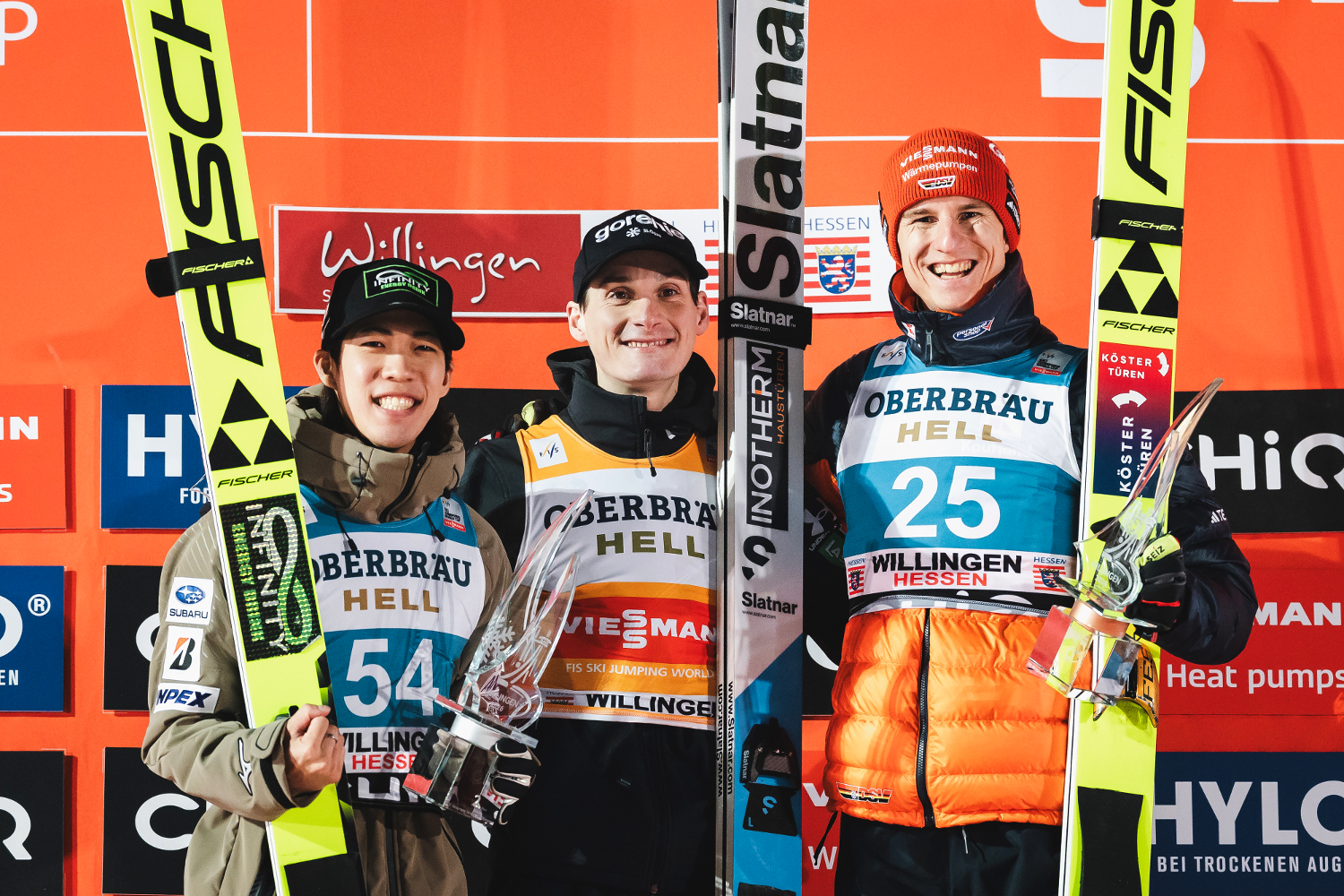 31.01.2026 - Podium PŚ w Willingen