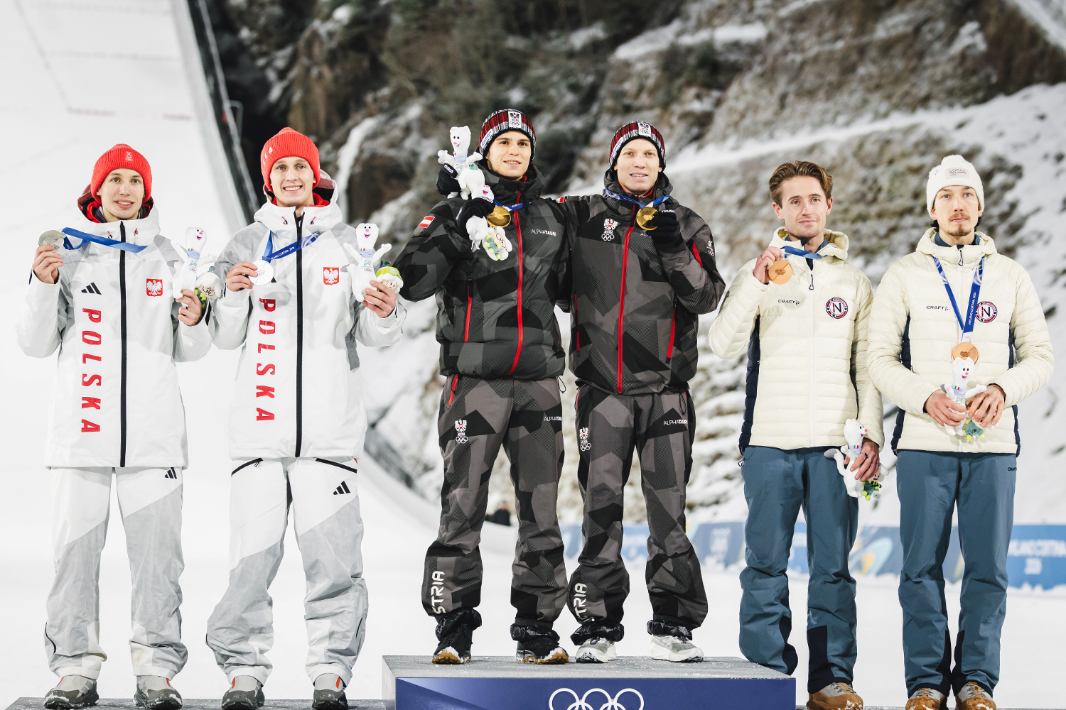 16.02.2026 - Podium ZIO w Mediolanie-Cortinie