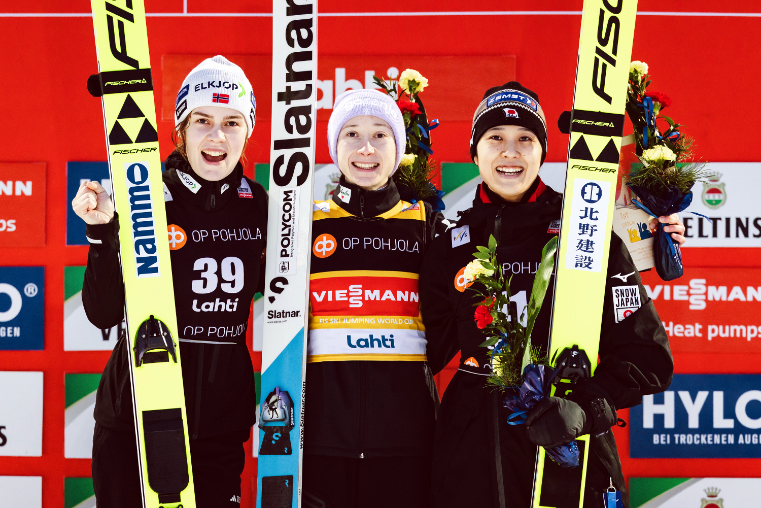 05.03.2026 - Podium PŚ Pań w Lahti