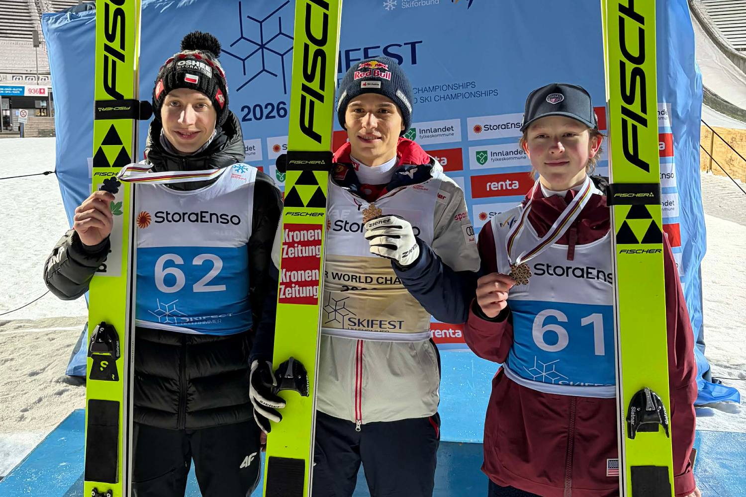 05.03.2026 - Podium MŚJ w Lillehammer