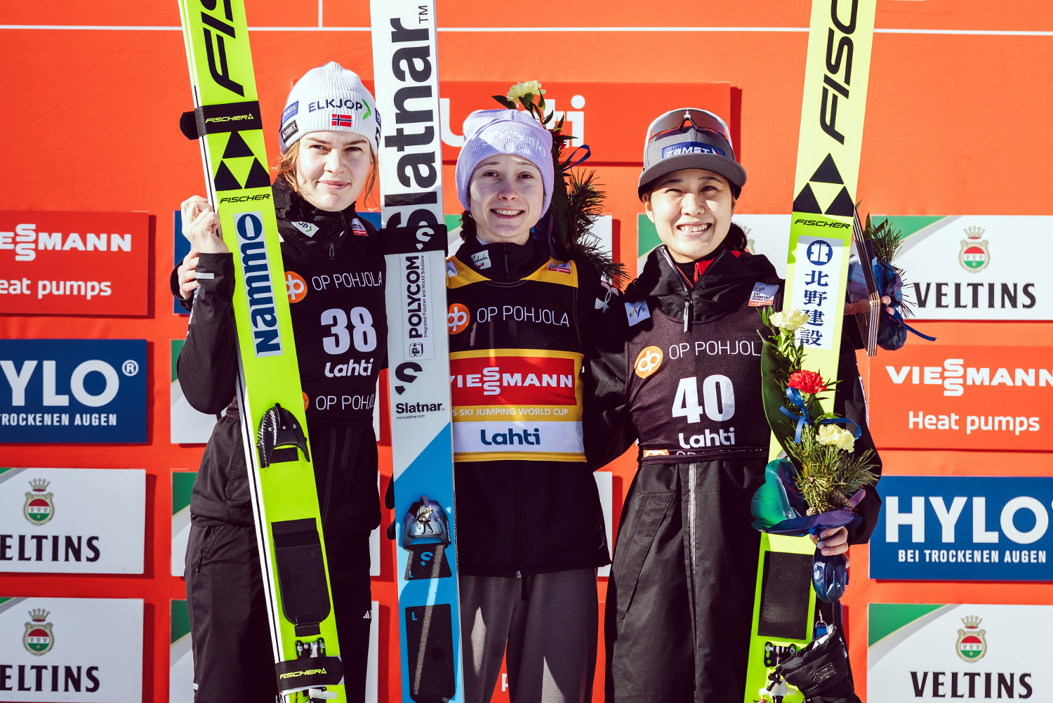 06.03.2026 - Podium PŚ Pań w Lahti