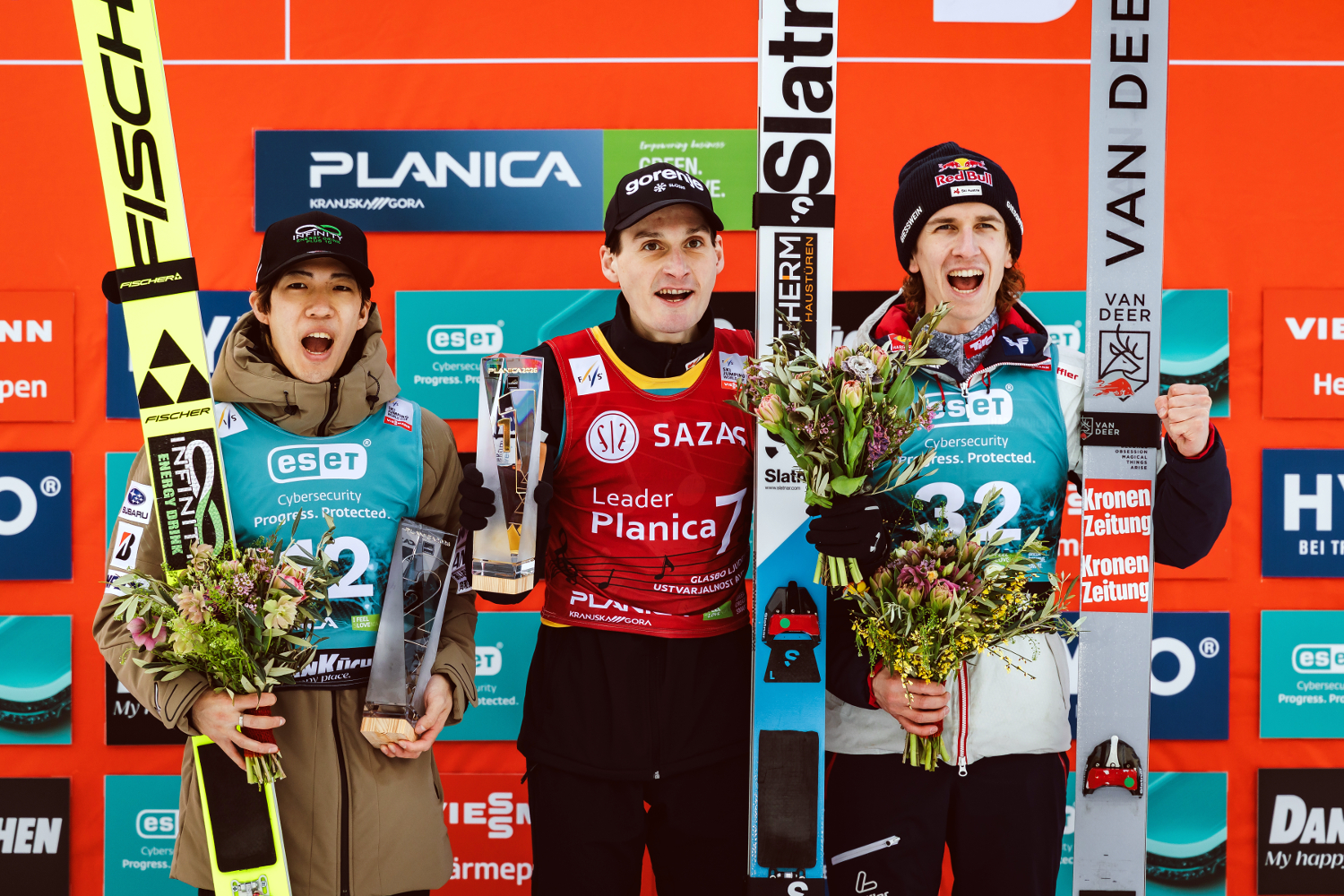 27.03.2026 - Podium PŚ w Planicy
