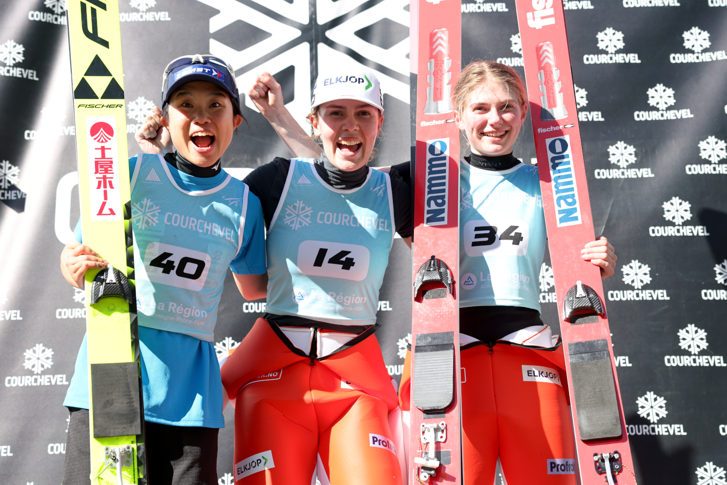LGP Pań w Courchevel: Pewny triumf Stroem, Twardosz czternasta