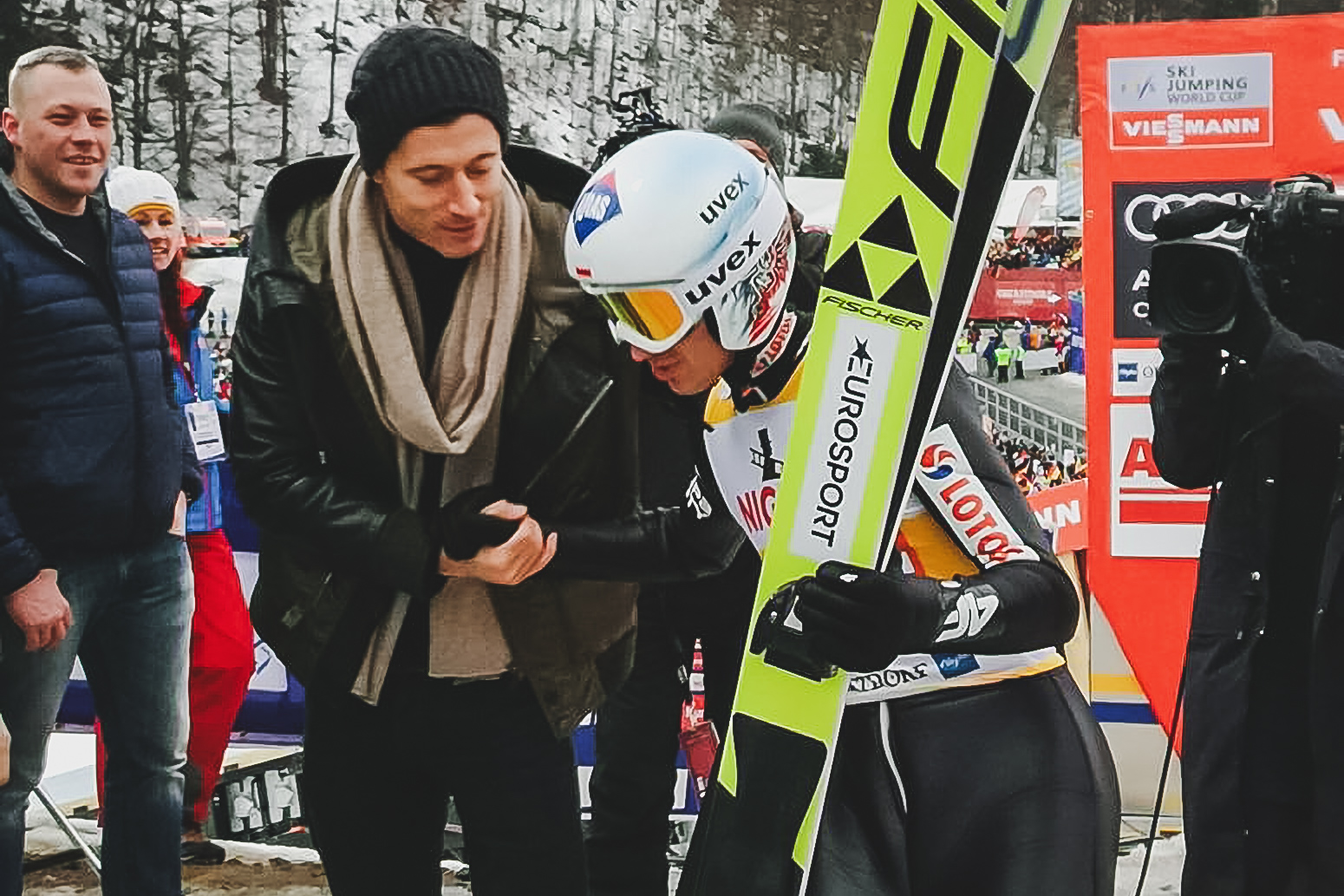 Robert Lewandowski i Kamil Stoch