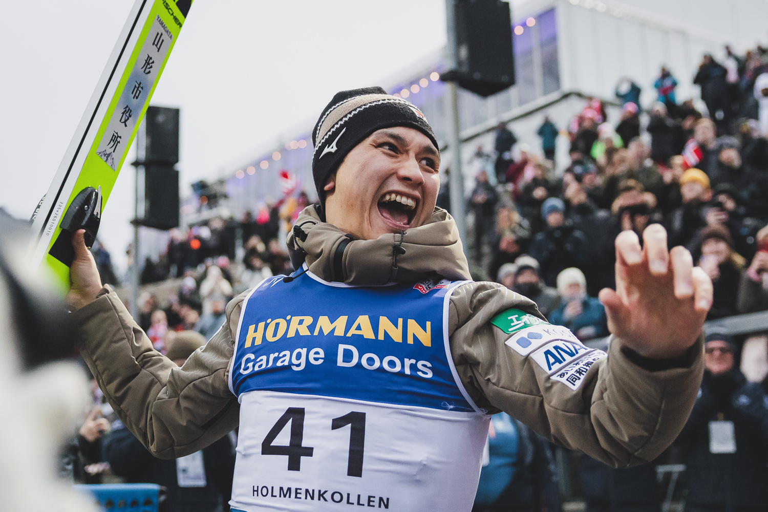 Tomofumi Naito w sportowym niebie. Adam Małysz to jego idol