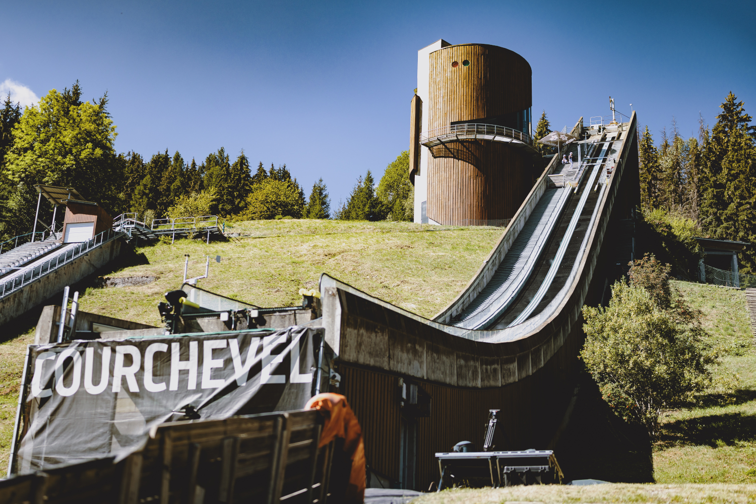 Skocznia w Courchevel